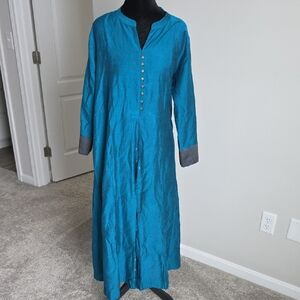 Cotton Kurta And Palazzo Pant